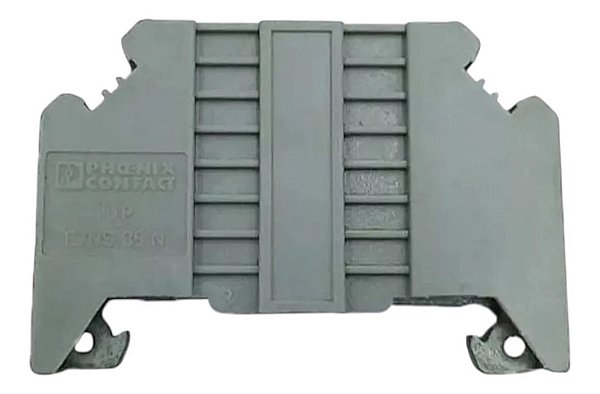 Poste Final 9,5Mm Cinza E/Ns35N 800886 Phoenix Contact