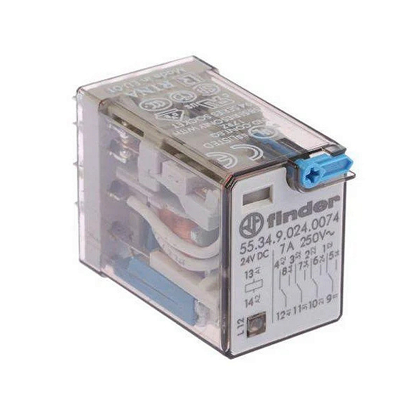RELÉ DE POTÊNCIA FINDER 24VDC 56.34.9.024.00 74