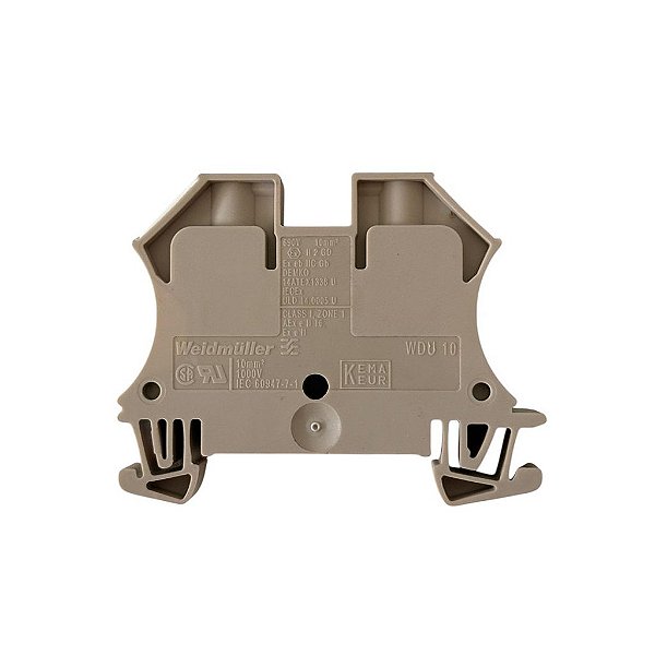 3 Conector Passagem 690V 57A 10Mm2 WDU10 Weidmuller Conexel