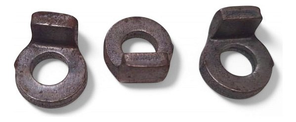Kit 3 Grampos Caterpillar 8m4668 Pronta Entrega