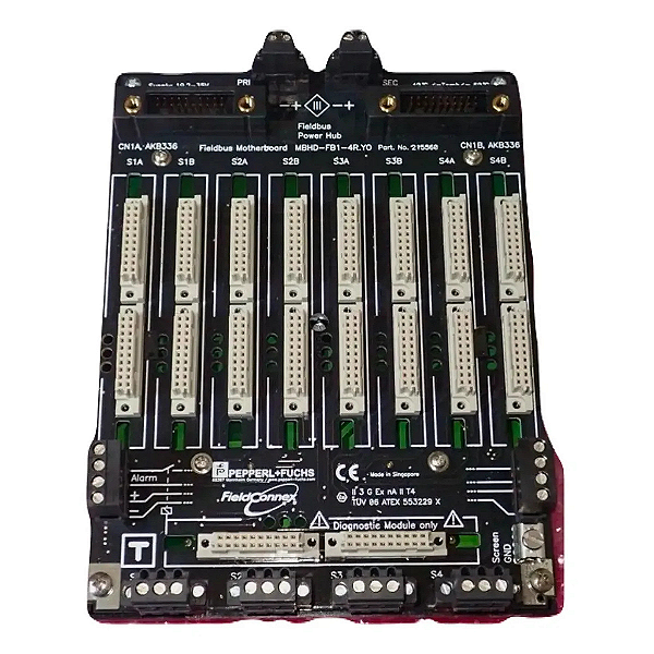 Mbhd-fb1-4r Pepperl+fuchs Universal Fieldbus Power Hub
