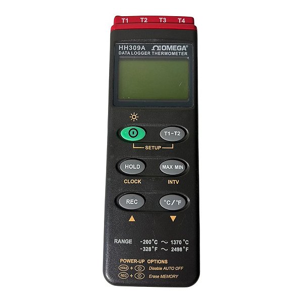 Termômetro Registrador de Dados USB e RS232 HH309A