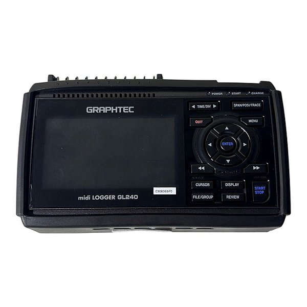 Registrador de dados Logger GL240 GRAPHTEC