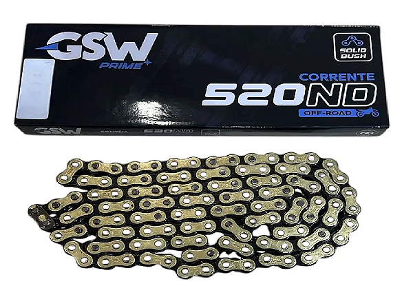 Corrente Transmissão GSW 520ND x 120L  OFF-ROAD