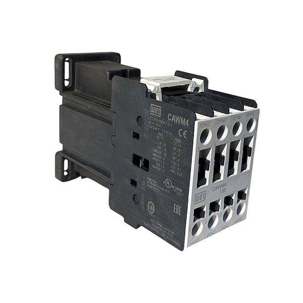 Mini Contator Auxiliar CAWM4-53-00C13 10a 125v C/4 Blocos Ct