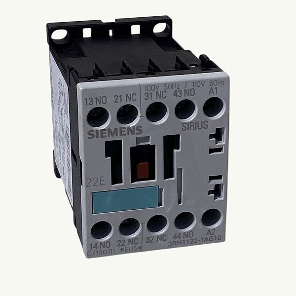 Contator Auxiliar 10A 240V 3RH11122-1AG10 SIEMENS