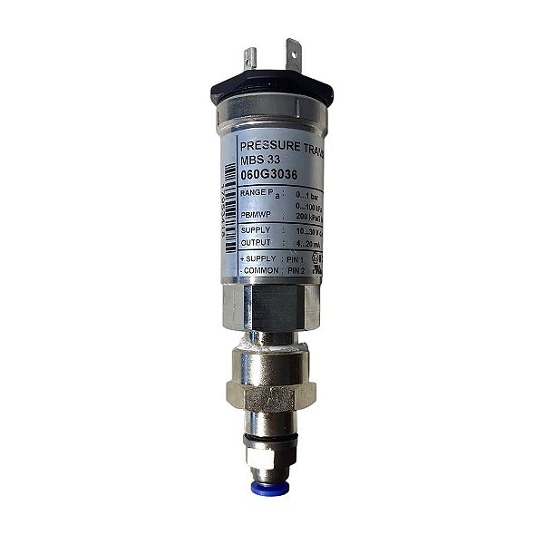 Transmissor Pressao 0 a 1 Bar Danfoss - MBS33 060G3036