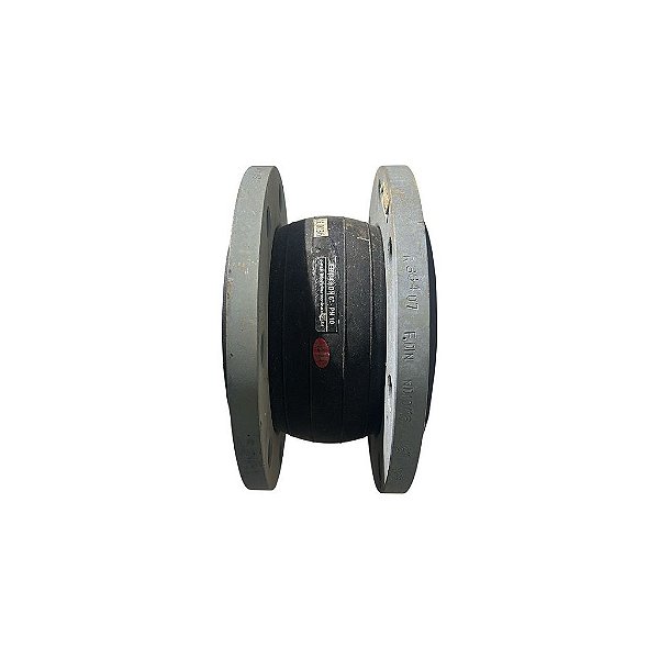 JUNTA DE EXPANSÃO DE BORRACHA COM FLANGES DN6 PN10 JEBI
