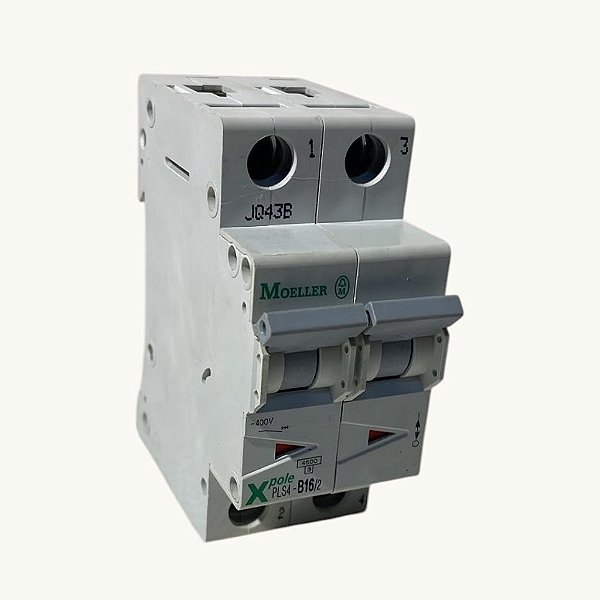 PLS4C162 mini disjuntor bipolo 16A curva C interrupção 4,5kA