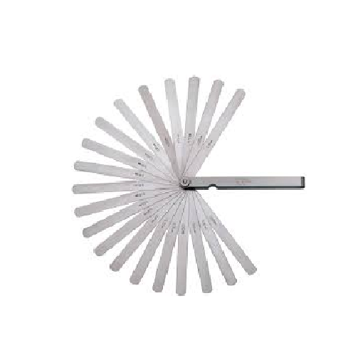 Calibrador de Folga Leque 13 Lâminas Retas 114mm 0,04-5,00mm