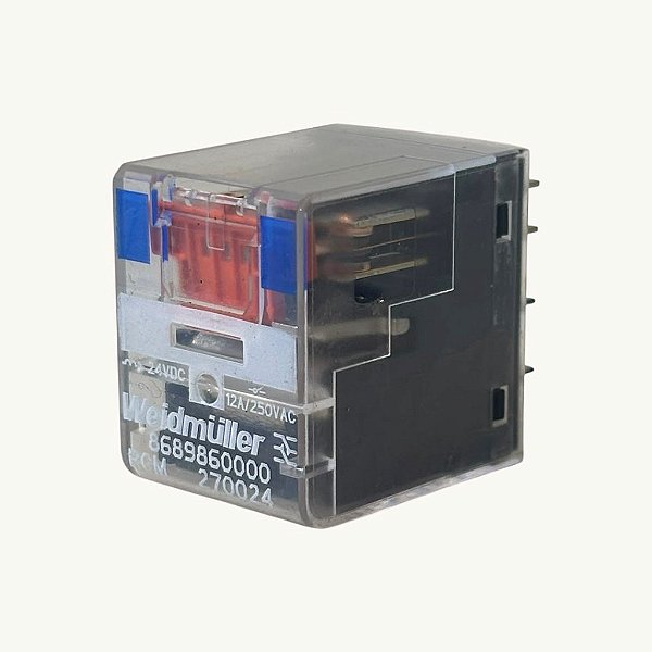 relé intermediário WEIDMULLER 8689860000 RCM270024 24VDC 12A