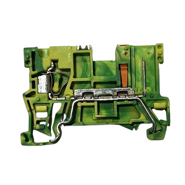 KIT 2 Borne Base 4mm - 1 Condutor - 769-176 VERDE