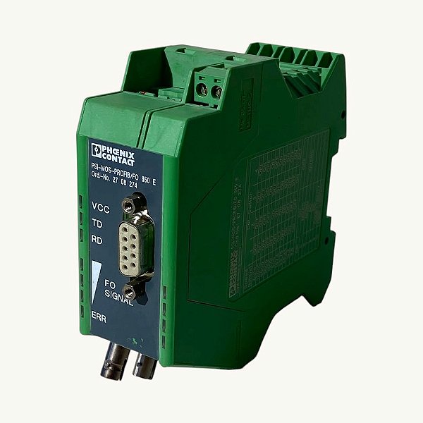 Conversor com conector 2708274 PSI-MOS-PROFIB/FO 850 E