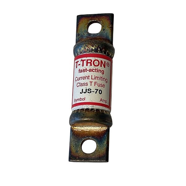 Fusível Industrial Cartucho Classe T JJS-70 T-TRON