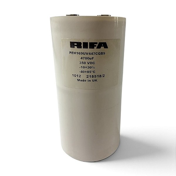Capacitor Eletrolitico 4700uF 350V para Rifa PEH169UV447CQB9