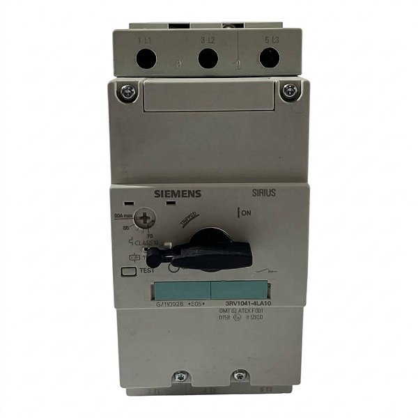 3RV1041-4LA10 Disjuntor Motor Siemens Tamanho S3