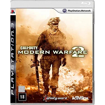 Jogo call of duty modern warfare 2 Para PS3 Midia Fisica