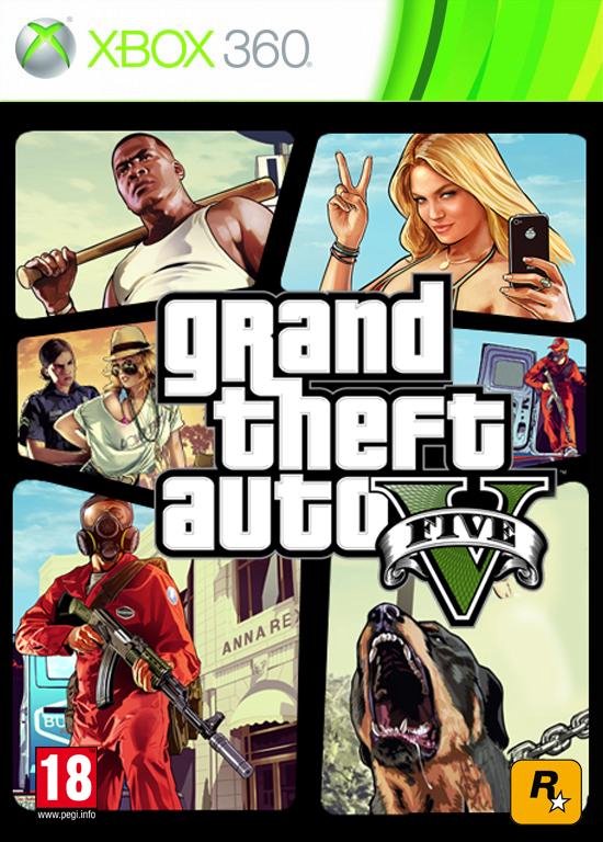 GTA 5 para XBOX 360 DESBLOQUEADO Mídia Física