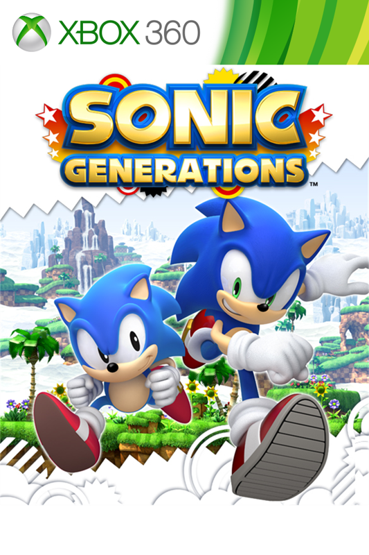 SONIC GENERATIONS MÍDIA FÍSICA | XBOX 360 DESBLOQUEADO