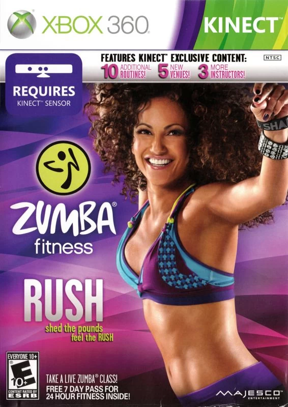 ZUMBA FITNESS RUSHMÍDIA FÍSICA | XBOX 360 (KINECT)