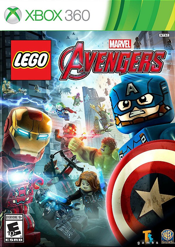 LEGO MARVEL AVENGERS MÍDIA FÍSICA | XBOX 360 DESBLOQUEADO