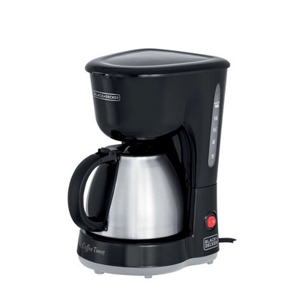 Cafeteira Elétrica Black & Decker Jarra 18 Xícaras Inox 127V