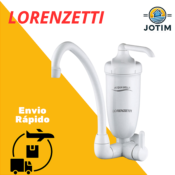 Torneira ABS C/filtro Parede Acqua Bella Branca Lorenzetti