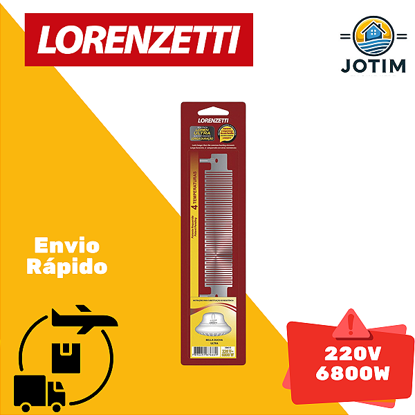 Resistência Lorenzetti Loren Ultra 4 Temp. 220V 6.800W