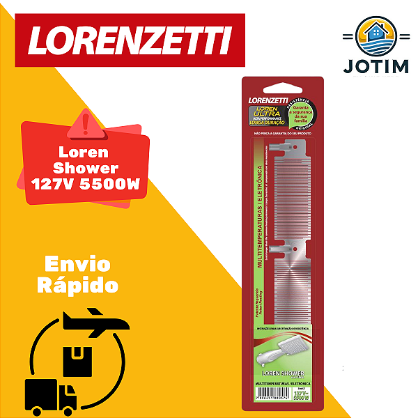 Resistência Lorenzetti Loren Shower Ultra 127V 5500W