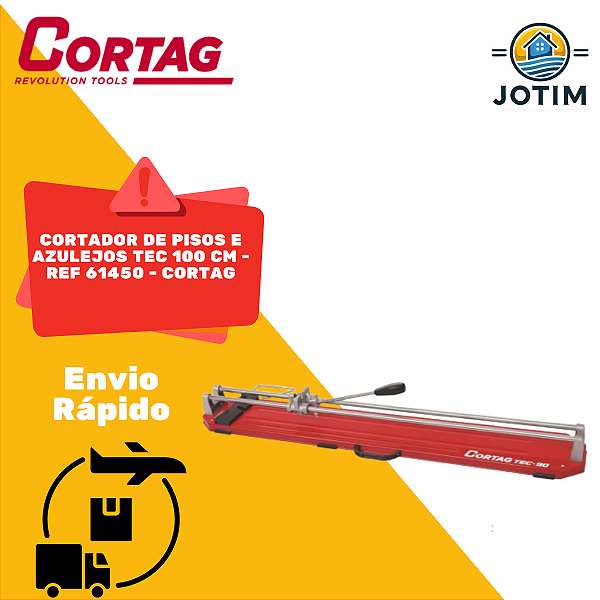Cortador de Pisos e Azulejos Cortag Tec 100 – 100 cm