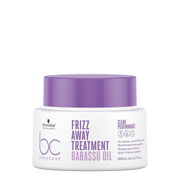 Schwarzkopf Máscara Clean Frizz Away Bonacure 200ml