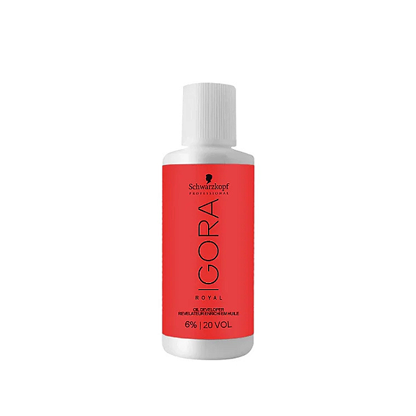 Água Oxigenada Igora Royal 6% 20 volumes Oil Developer 60ml | Schwarzkopf