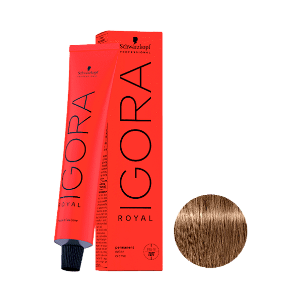 Coloração Igora Royal 8.0 Louro Claro Natural 60g | Schwarzkopf