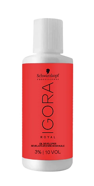 Água Oxigenada Igora Royal 3% 10 volumes Oil Developer 60ml | Schwarzkopf