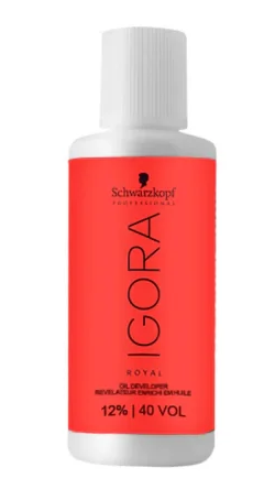 Água Oxigenada Igora Royal 12% 40 volumes Oil Developer 60ml | Schwarzkopf
