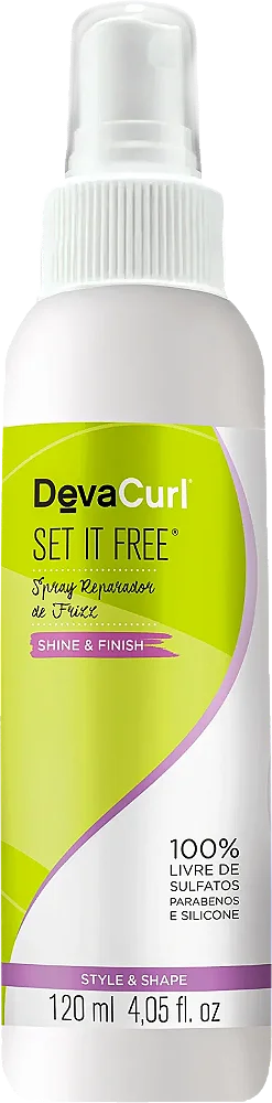 Deva Curl Set It Free Spray Reparador de Frizz 120mL