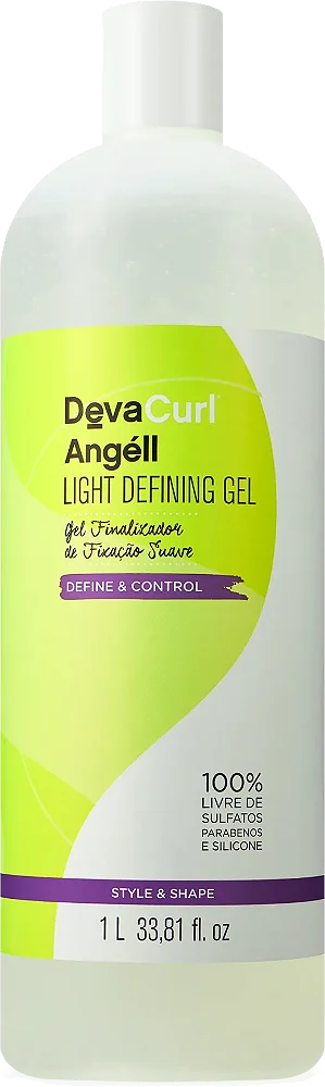 Deva Curl Angell Light Defining Gel Finalizador de Fixação Suave 1L