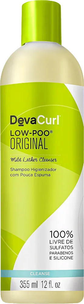 Deva Curl Low Poo Original Shampoo Com Pouca Espuma 355mL