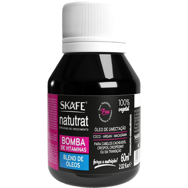 Bomba Blend de Óleos Natutrat Skafe 60ml