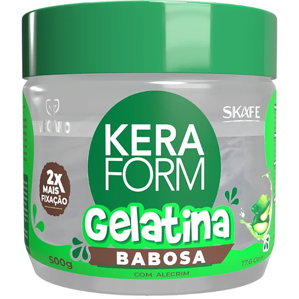 Gelatina Keraform Babosa Skafe 500g