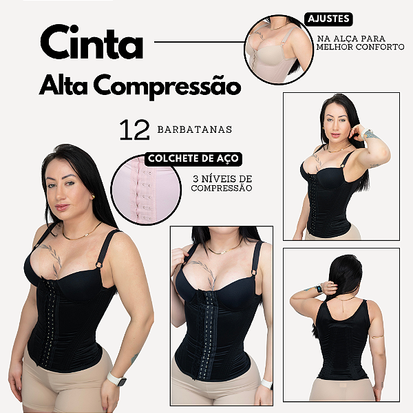Corpete Modelador Feminino Com Bojo Efeito Deixa Busto Juntinhos