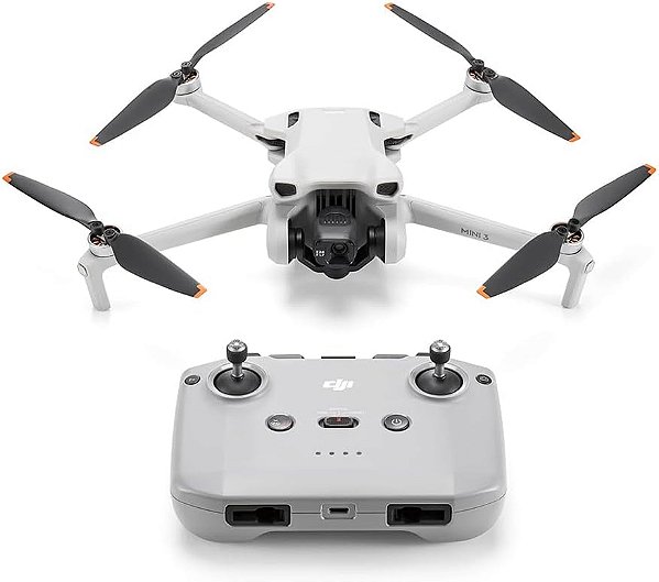 Drone DJI Mini 3 (Sem tela) Fly More Combo BR