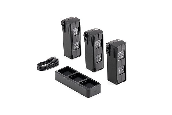 Kit Combo com 3 Baterias + Hub de Carregamento - DJI Mavic 3 Series
