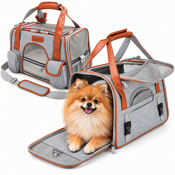 Bolsa Transporte Pet Luxo Cães E Gatos Avião