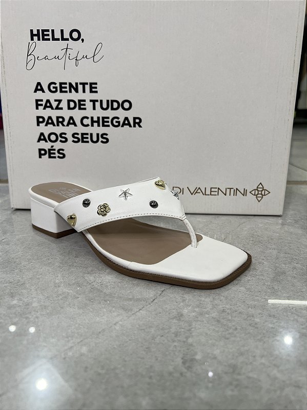 Tamanco Di Valentini Branco