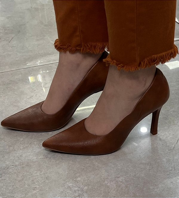 Scarpin SZ Caramelo