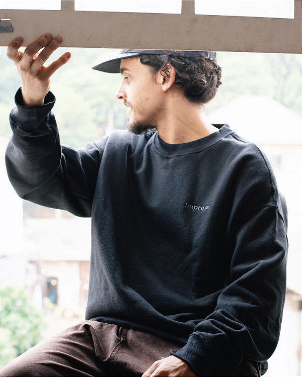 Moletom Mini Script Preto