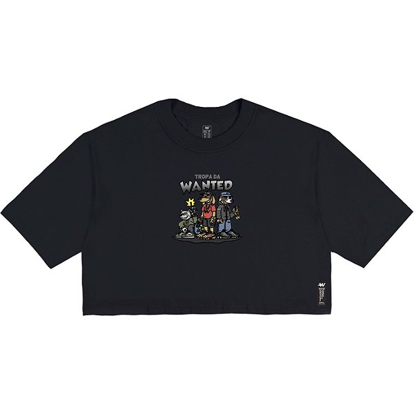 Cropped - Tropa da W Preto