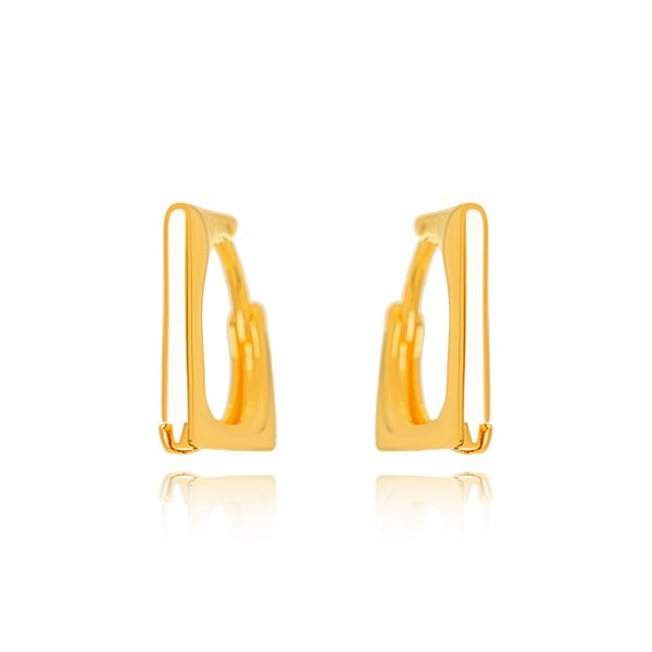 Brinco Argola Quadrada