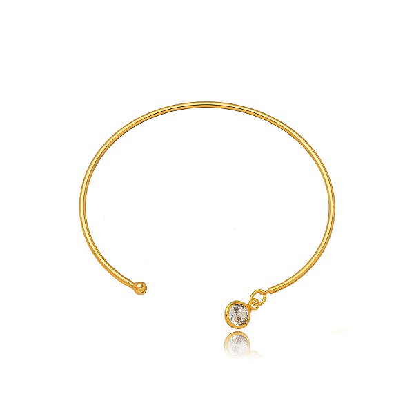 Bracelete Ponto de Luz Dourado